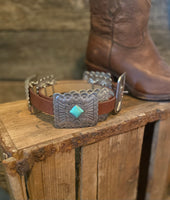 Square Concho Belt